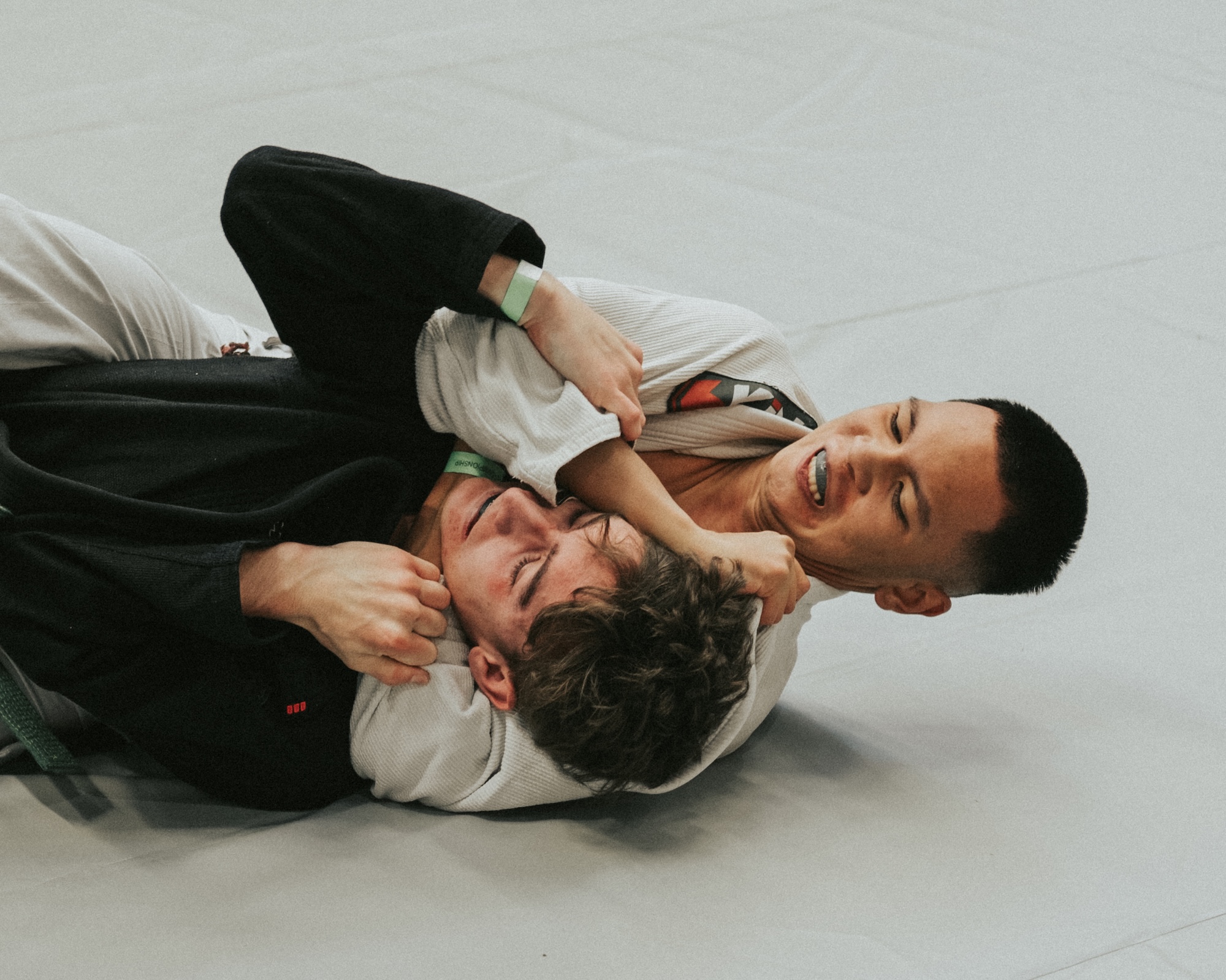 Competitor in action